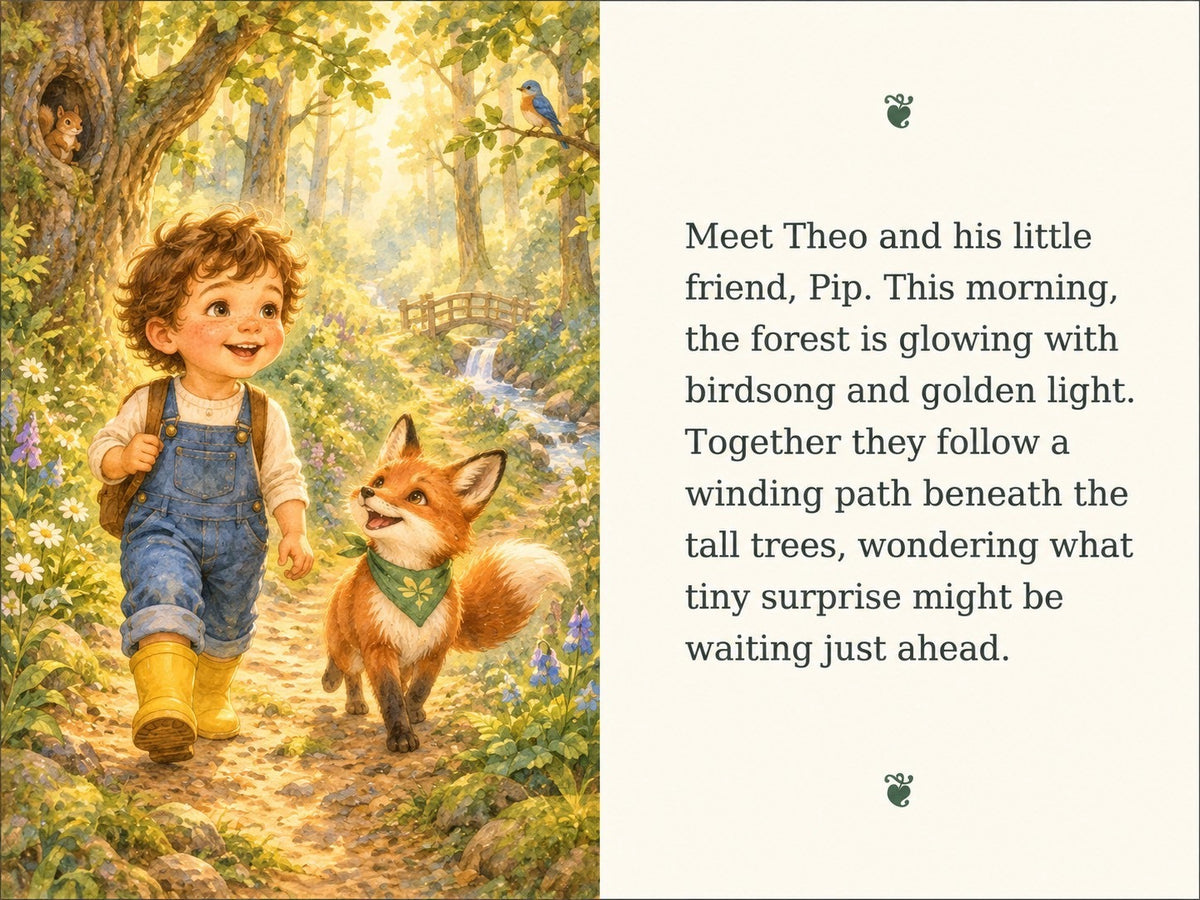 Meet Theo and his little friend