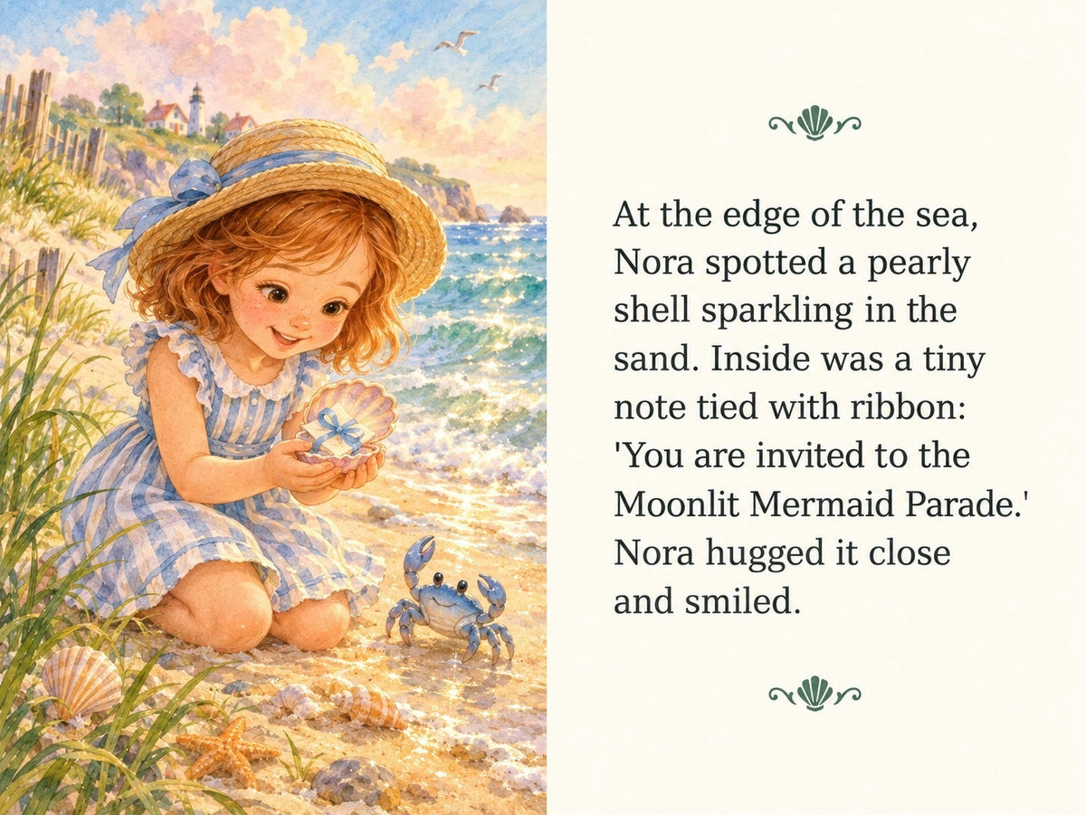At the edge of the sea Nora