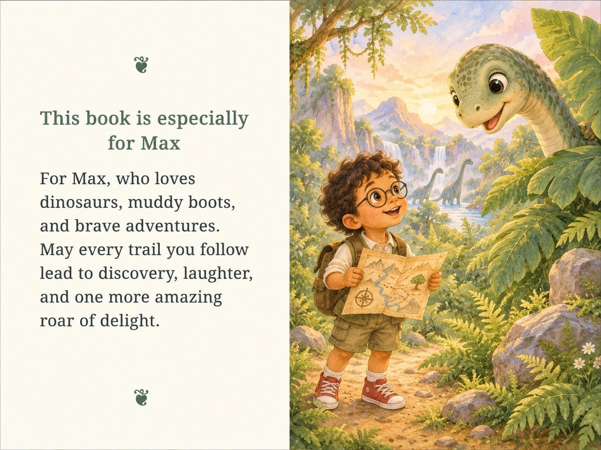 This book is especially for Max
